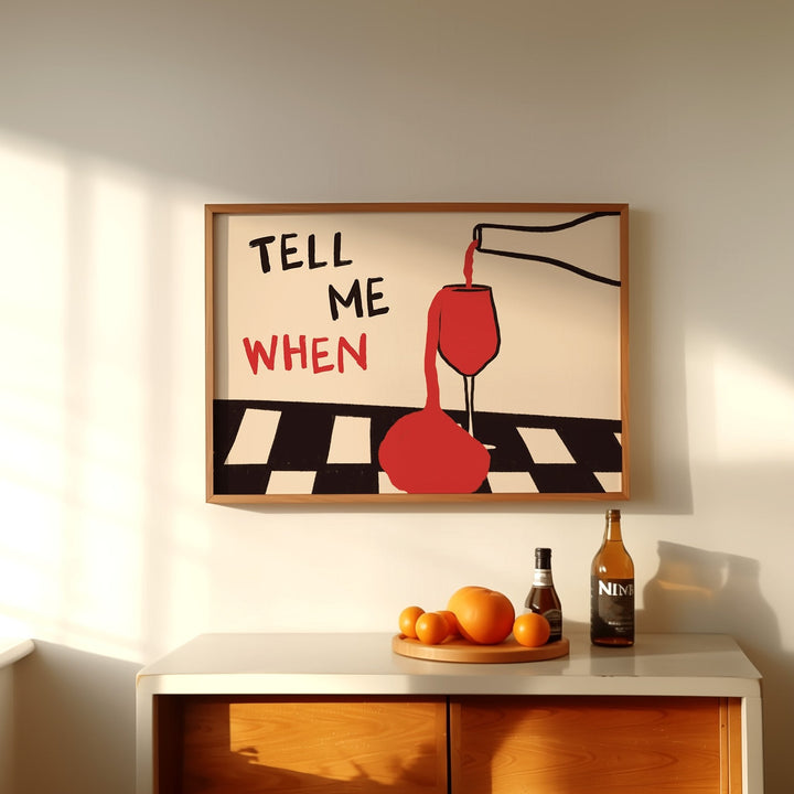 Affiche murale en toile Vintag - Home Cooking Kitchen avis et prix
