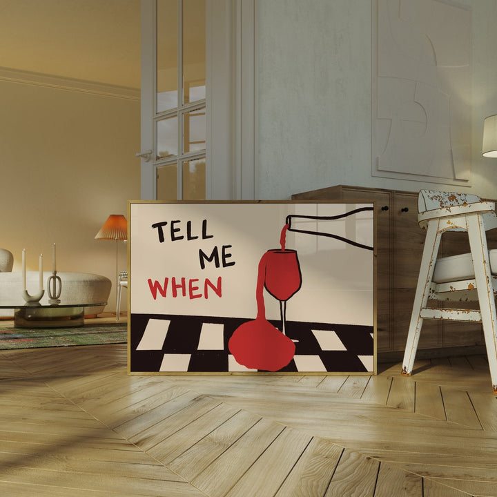 Affiche murale en toile Vintag - Home Cooking Kitchen avis et prix